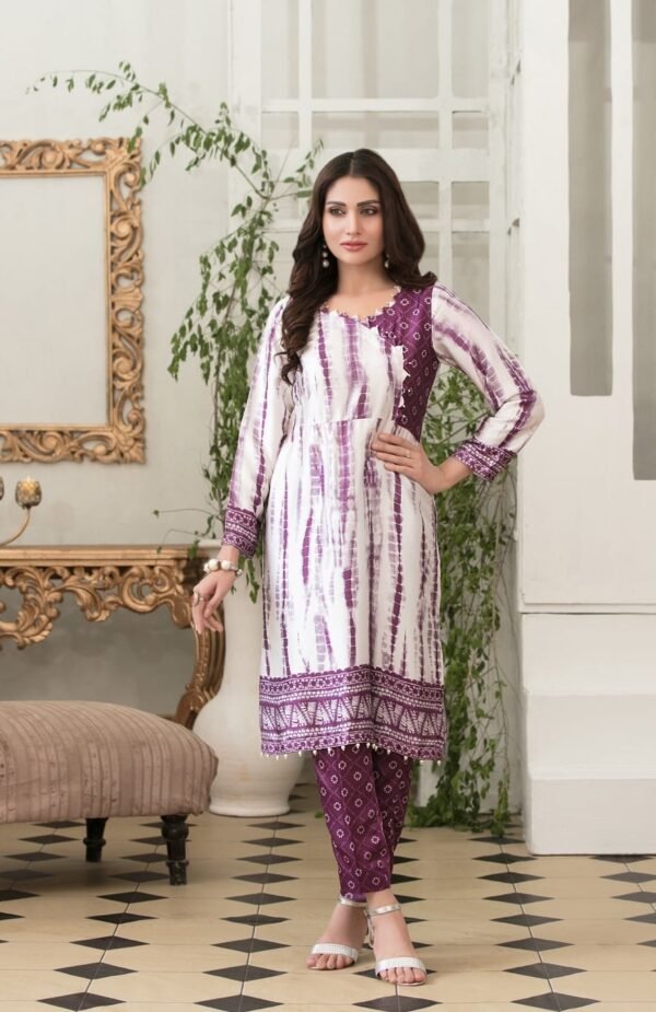 Tawakkal 2 Piece Tie & Dye Unstitch Suit