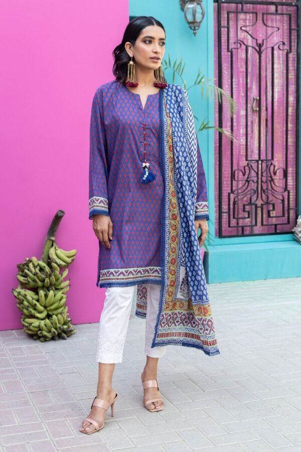 Khaadi Fabrics 2 Piece | Top Dupatta