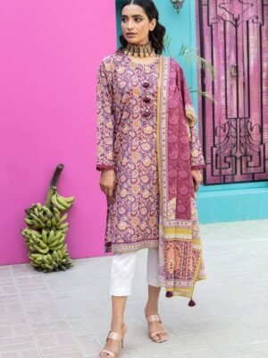 Khaadi Fabrics 2 Piece | Top Dupatta