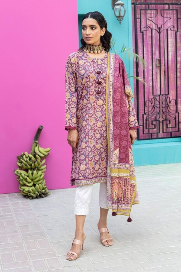 Khaadi Fabrics 2 Piece | Top Dupatta