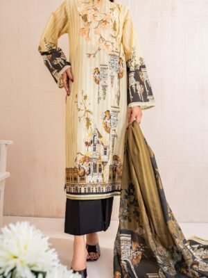 ELLAH - Lawn Unstitched 3PC