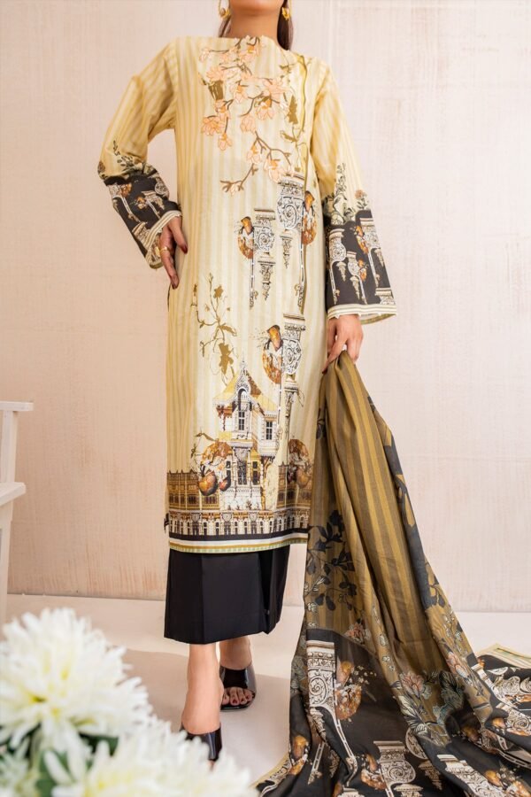 ELLAH - Lawn Unstitched 3PC